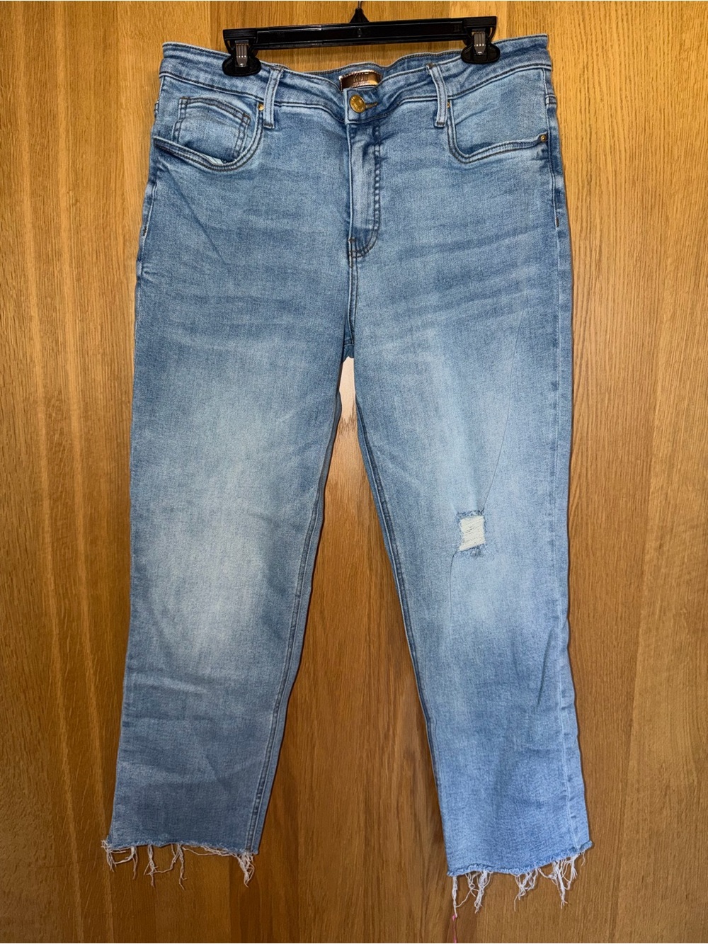 Kut from the Kloth Light Blue Women's Straight-Leg Jeans
